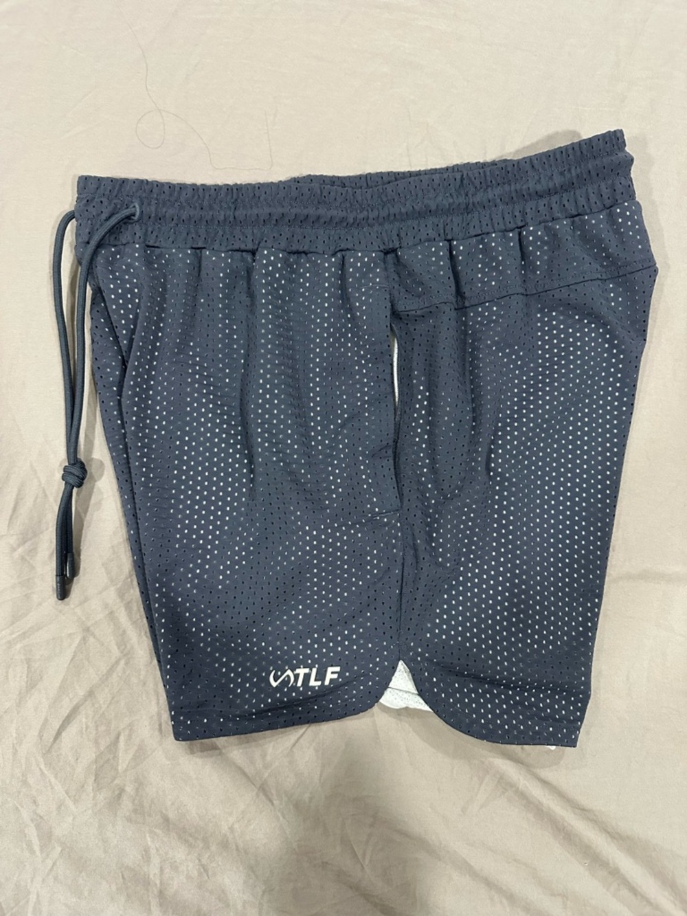 TLF Reps Mesh 5” Fitted Shorts - Grey
